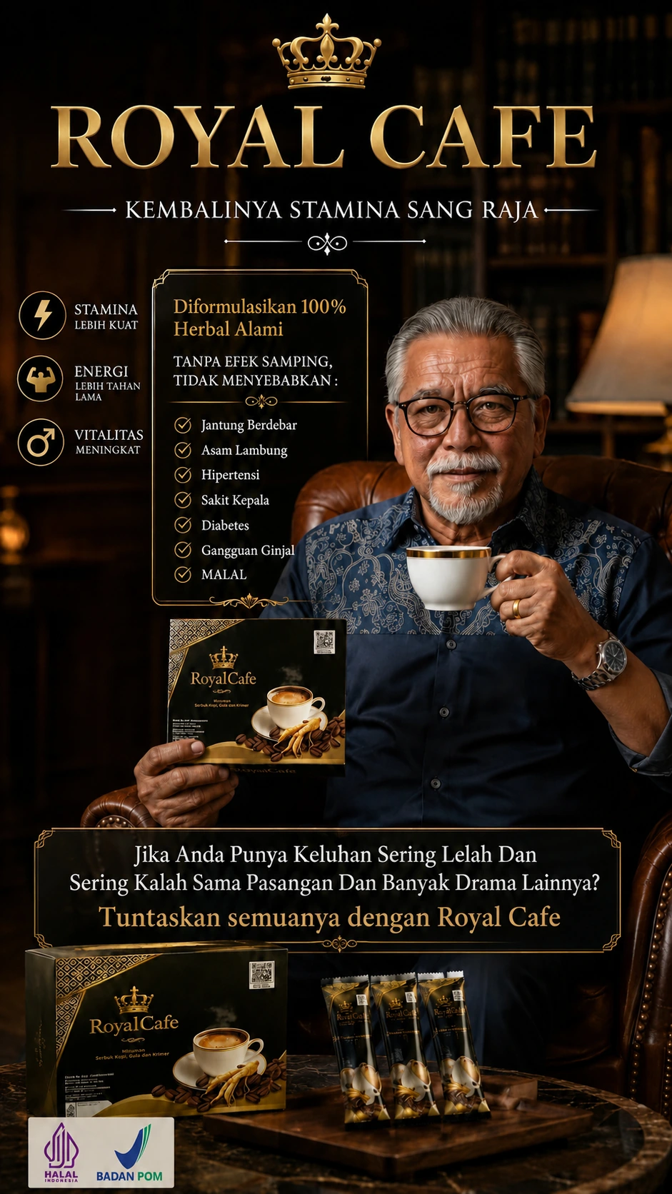 Visual promosi Royal Cafe 1
